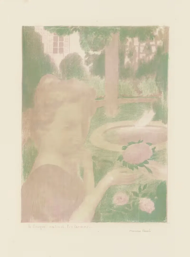 Утренний букет, слезы by Морис Дени, 1911 — digital art print download