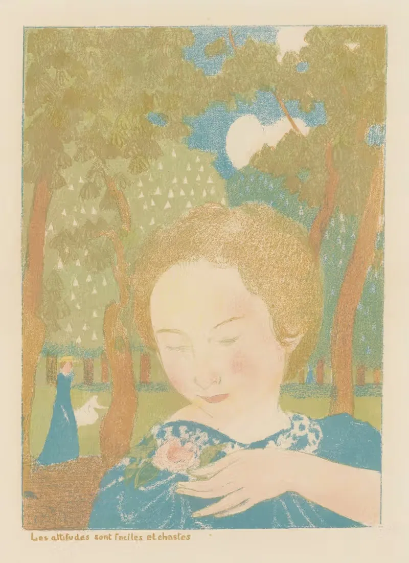 Les attitudes sont faciles et chastes — Maurice Denis