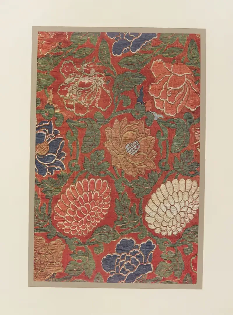 Chrysanthèmes, lotus et pivoines — Maurice Pillard Verneuil