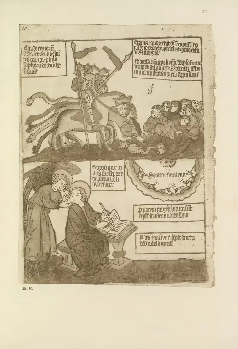 Die Apokalypse Pl.15 by Paul Kristeller, 1916 — digital art print download