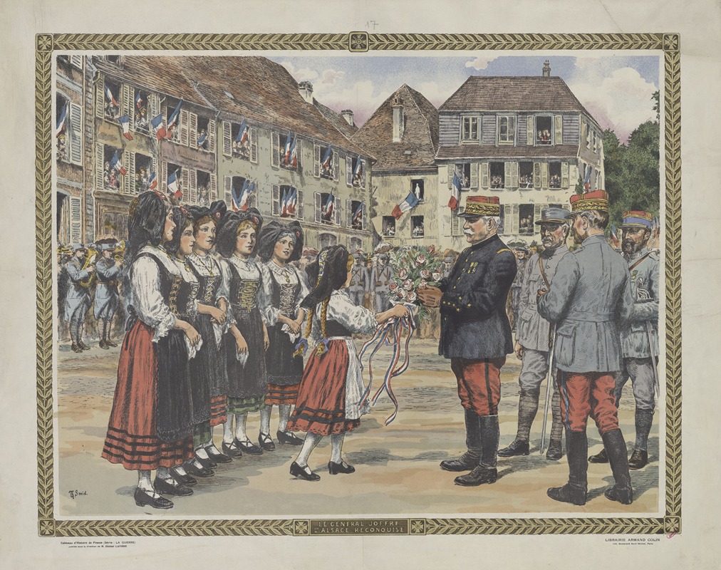 Le Général Joffre – l'Alsace reconquise — Th. Smid