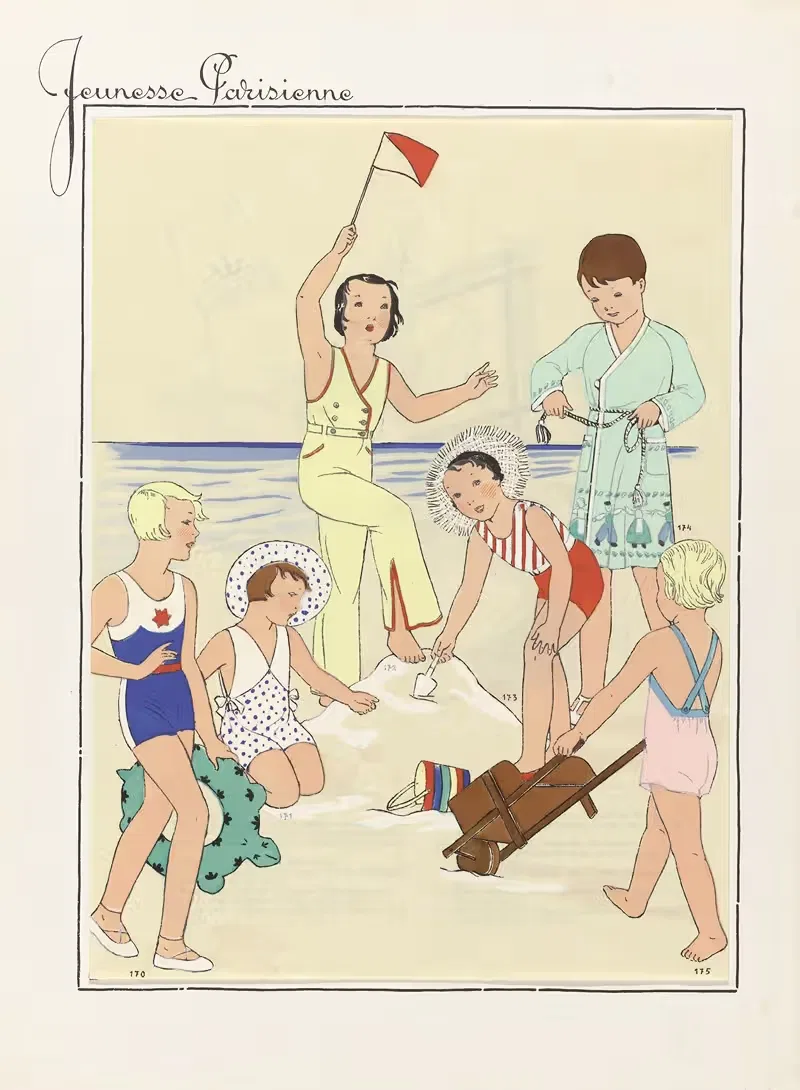 Парижская юность by Аноним, 1931 — digital art print download