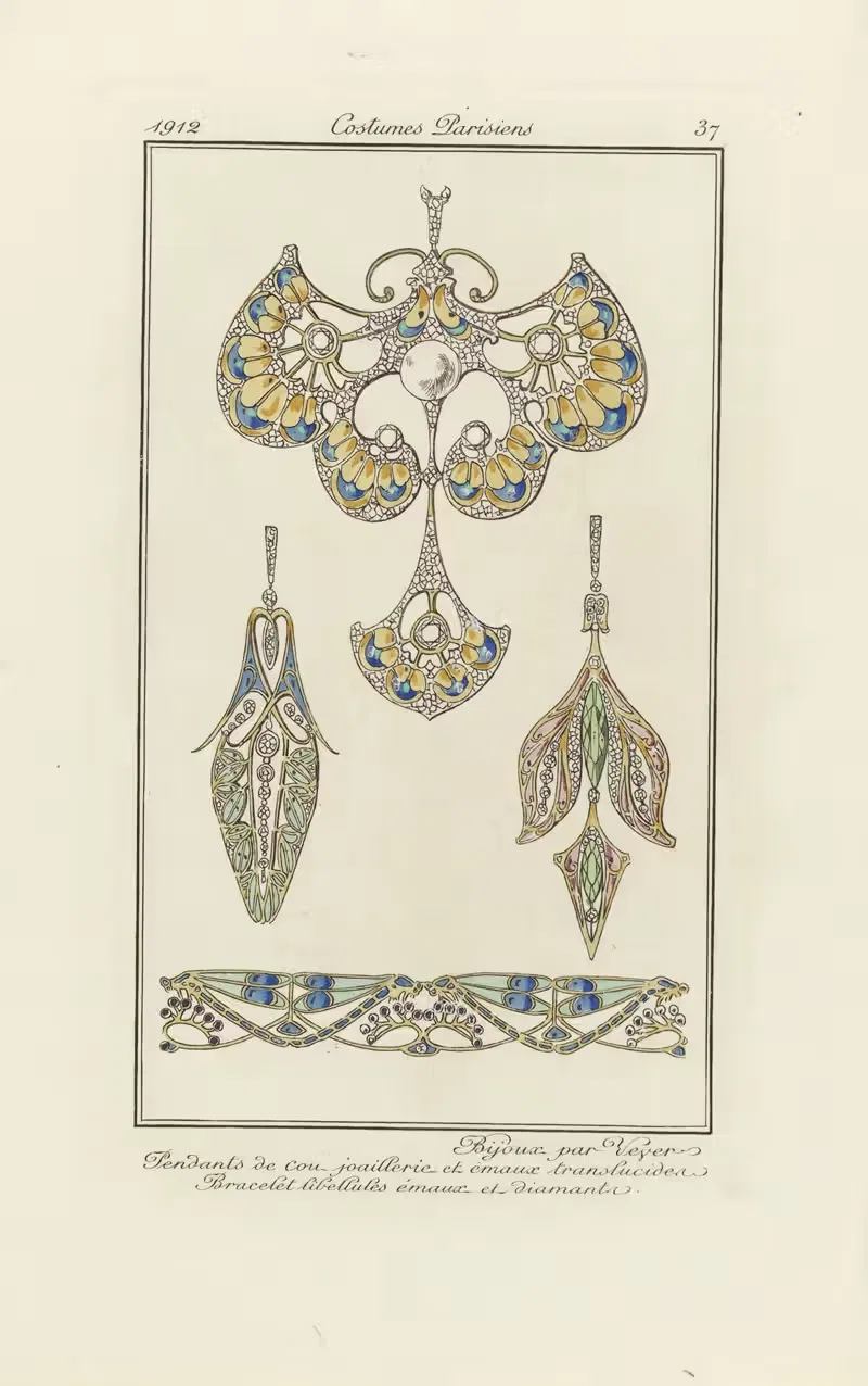Bijoux par Vever by Anonymous, 1912 — digital art print download