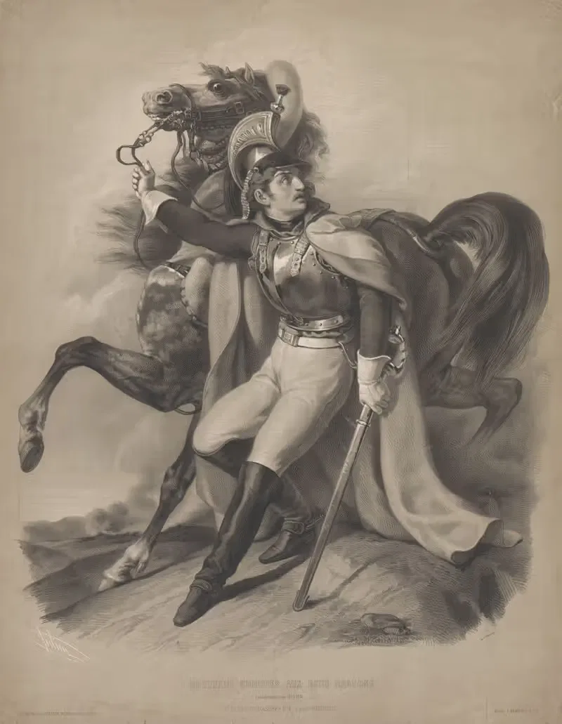 Кирасир by Бернар-Ромен Жюльен, 1851 - 1870 — digital art print download