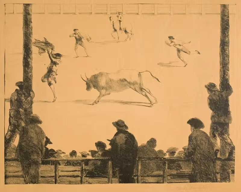 The Corrida (Bullfighting in Spain) — Charles Doudelet