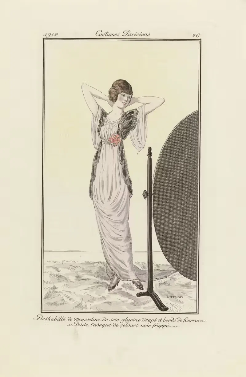 Дешабиль из муслина by Фернан Симон, 1912 — digital art print download