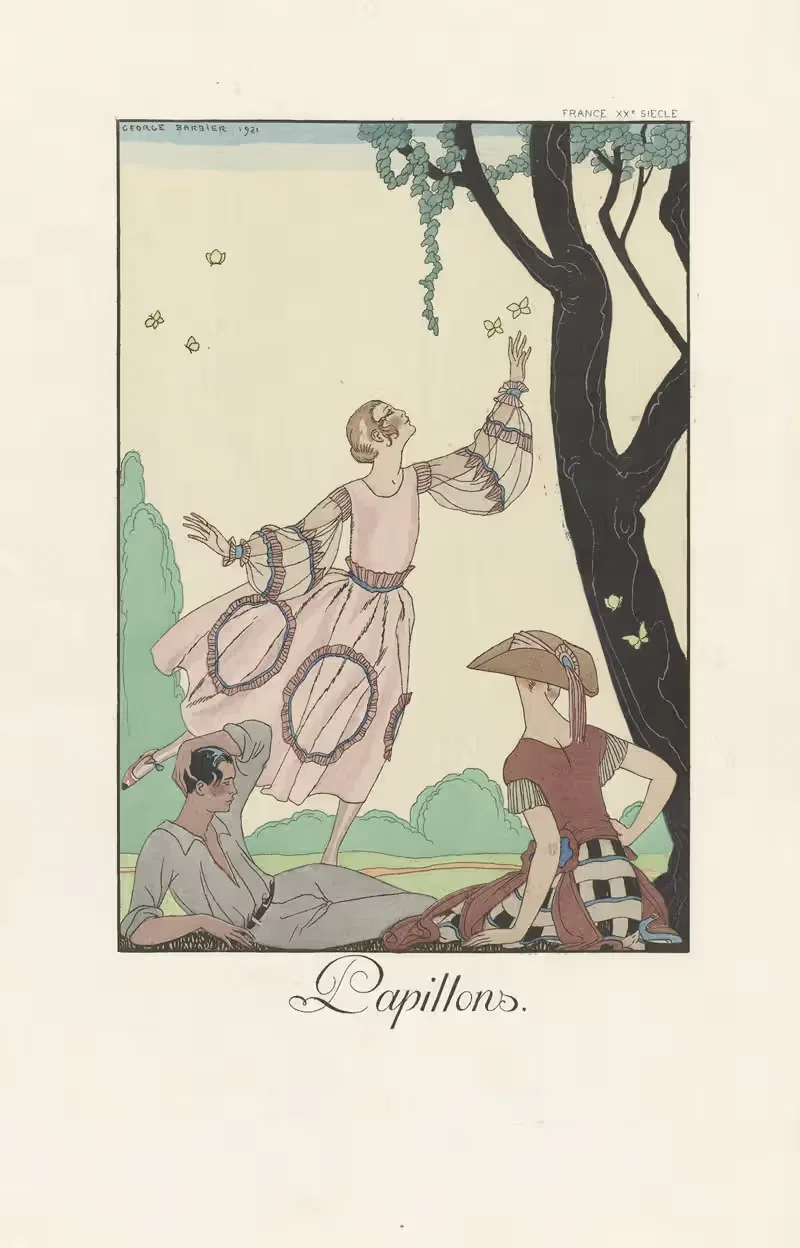 Поэт-любовник by Жорж Барбье, 1922 — digital art print download