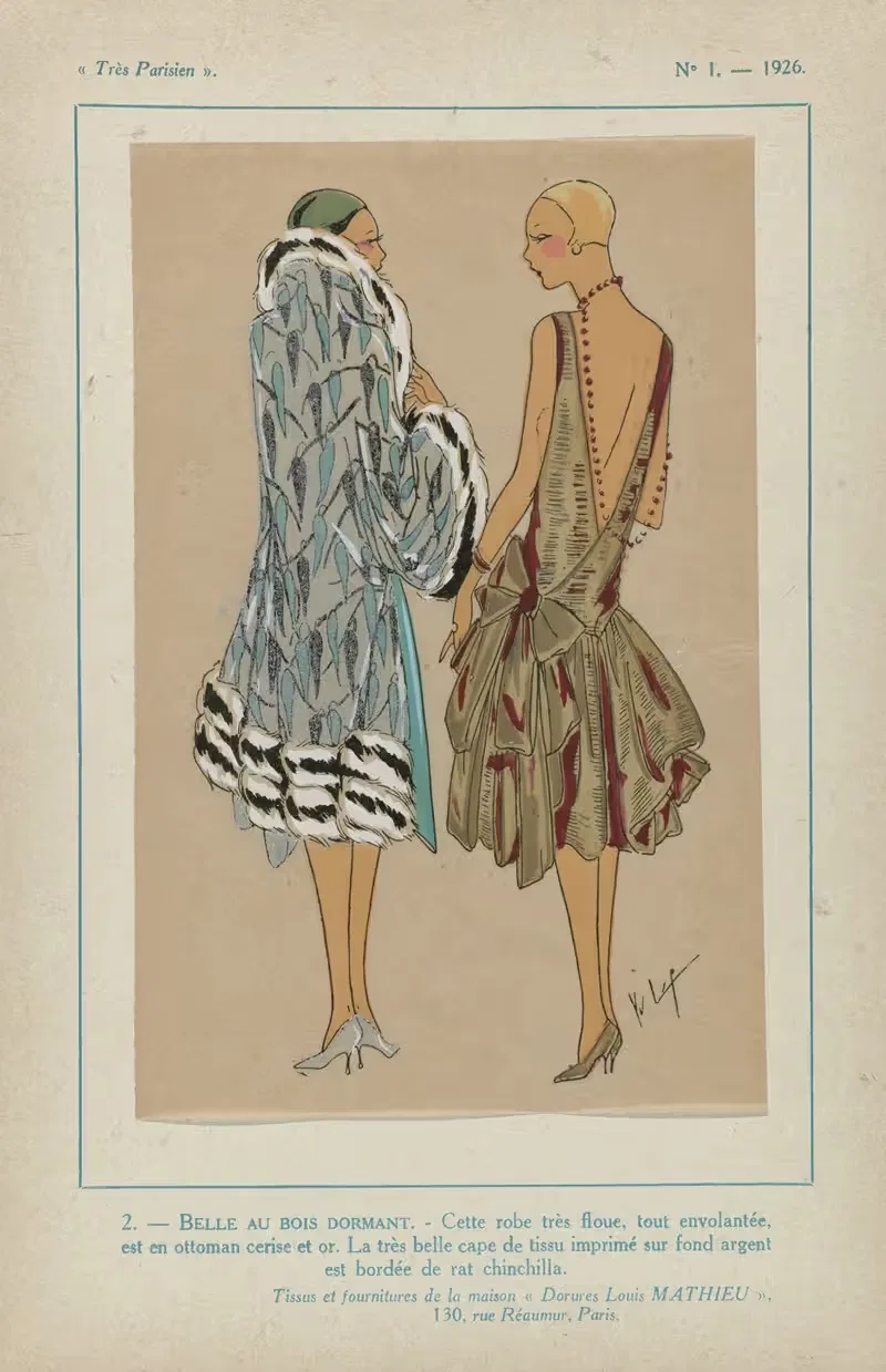 Красавица в спящем лесу by Ж.-П. Жумар, 1923 — digital art print download