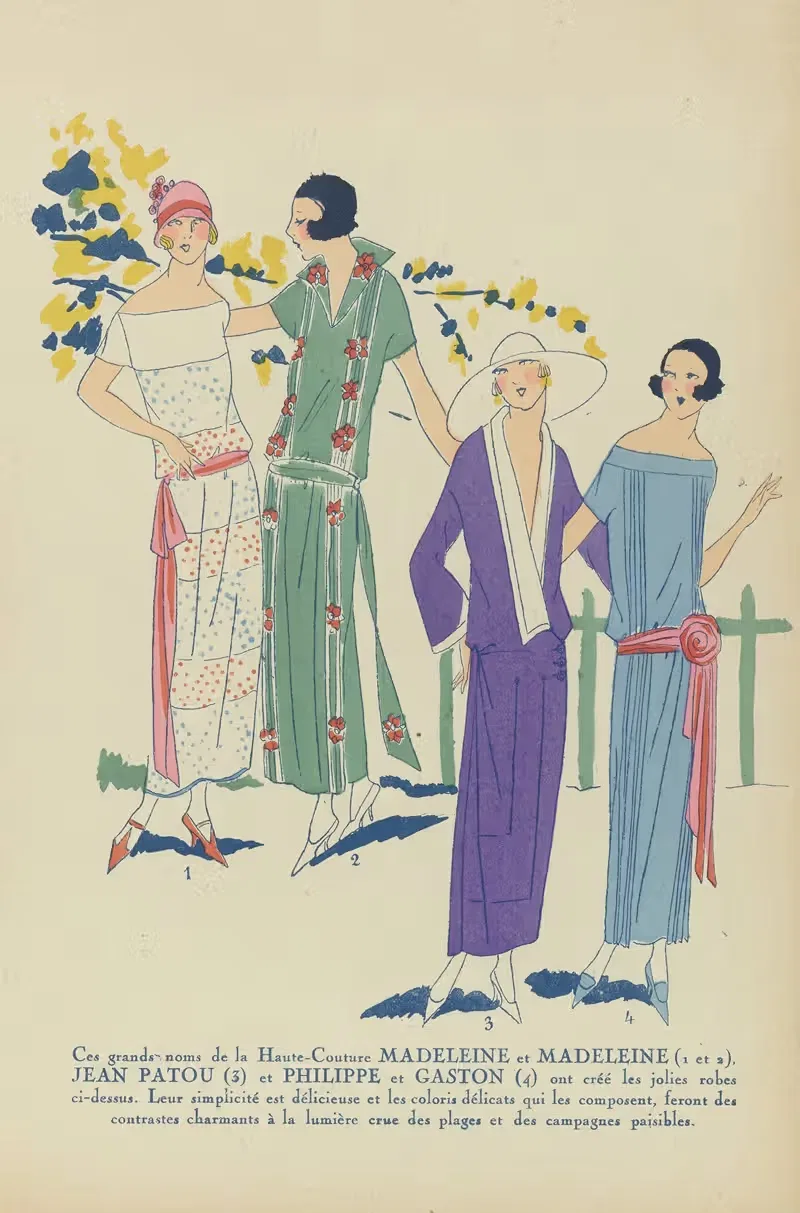 Ces Grands Noms De La Haute-Couture — G-P. Joumard