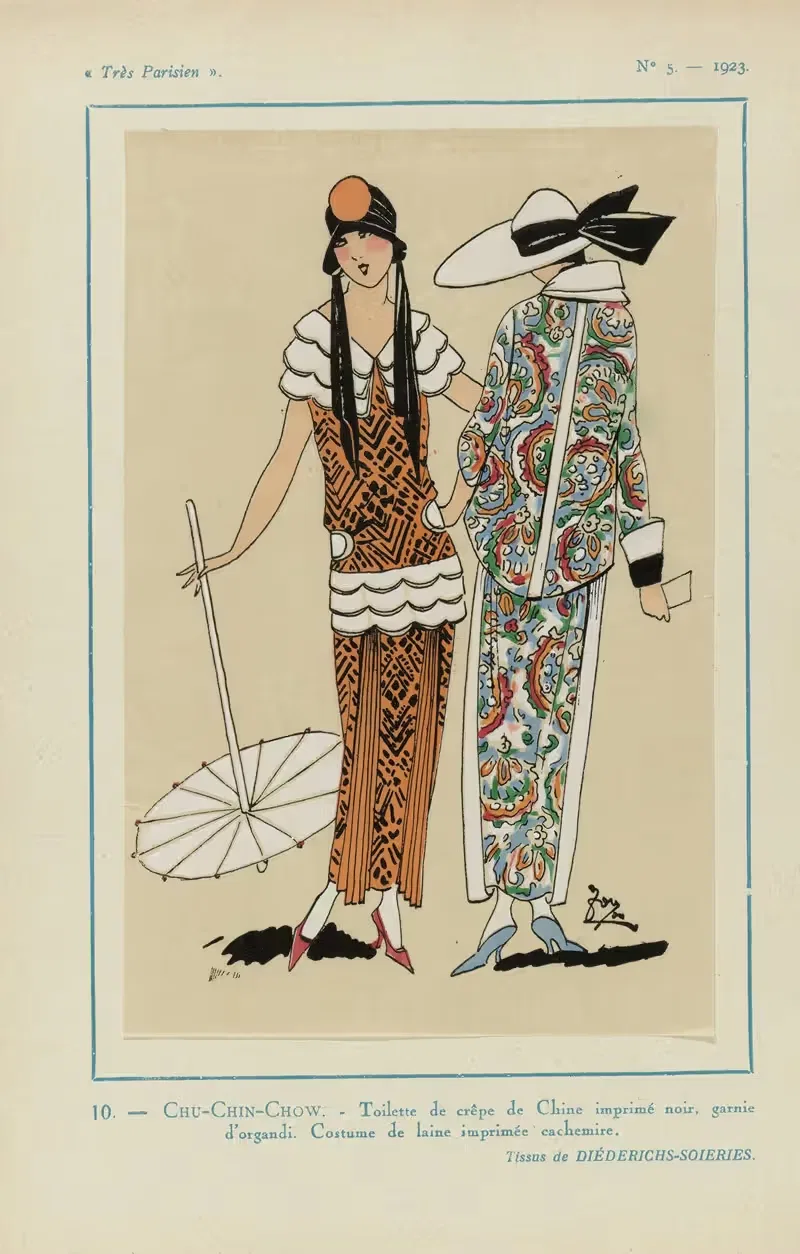 Чу-Чин-Чау by Ж.-П. Жумар, 1923 — digital art print download