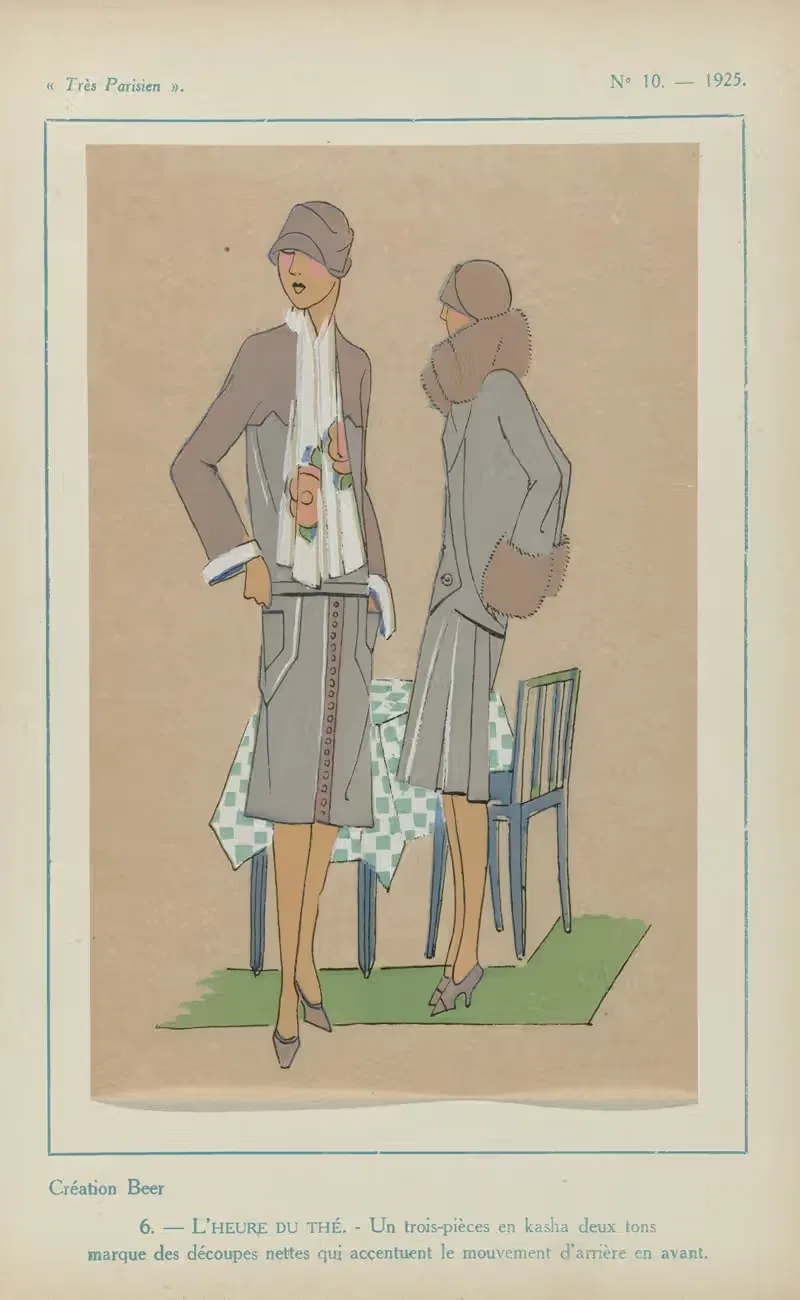 Создание Пива – Час Чая by Ж.-П. Жумар, 1925 — digital art print download