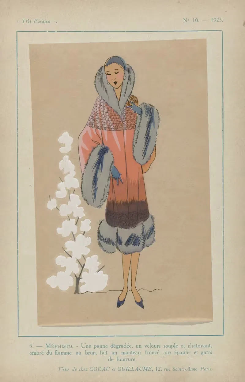 Создание Жан Пату – Мефисто by Ж.-П. Жумар, 1925 — digital art print download