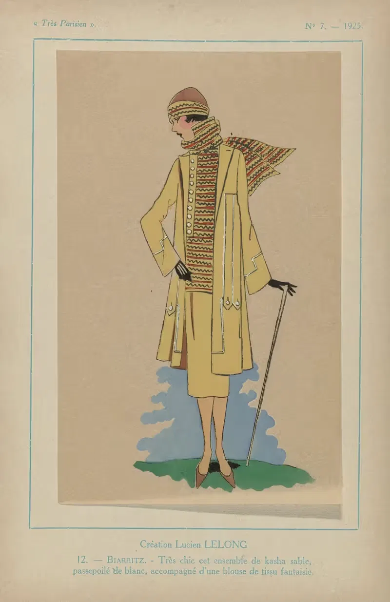 Создание Люсиена Лелонга – Биарриц by Ж.-П. Жумар, 1925 — digital art print download