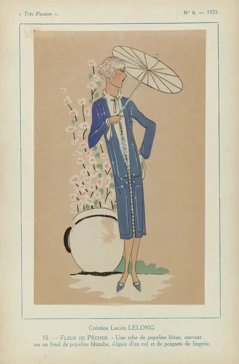 Создание Люсиена Лелонга. Цветок персика by Ж.-П. Жумар, 1925 — digital art print download