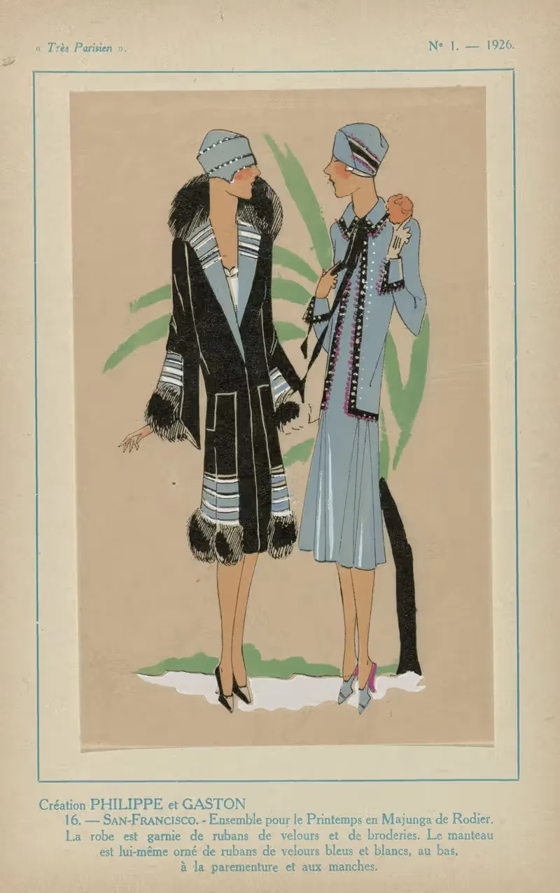 Создание Филиппа и Гастона – Сан-Франциско by Ж.-П. Жумар, 1926 — digital art print download