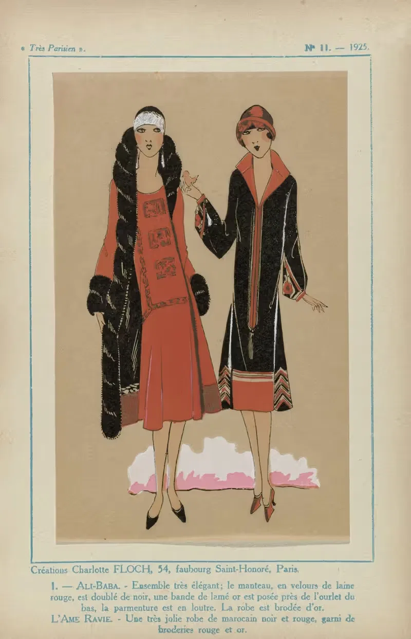 Создания Шарлотты Флох Али-Баба by Ж.-П. Жумар, 1925 — digital art print download