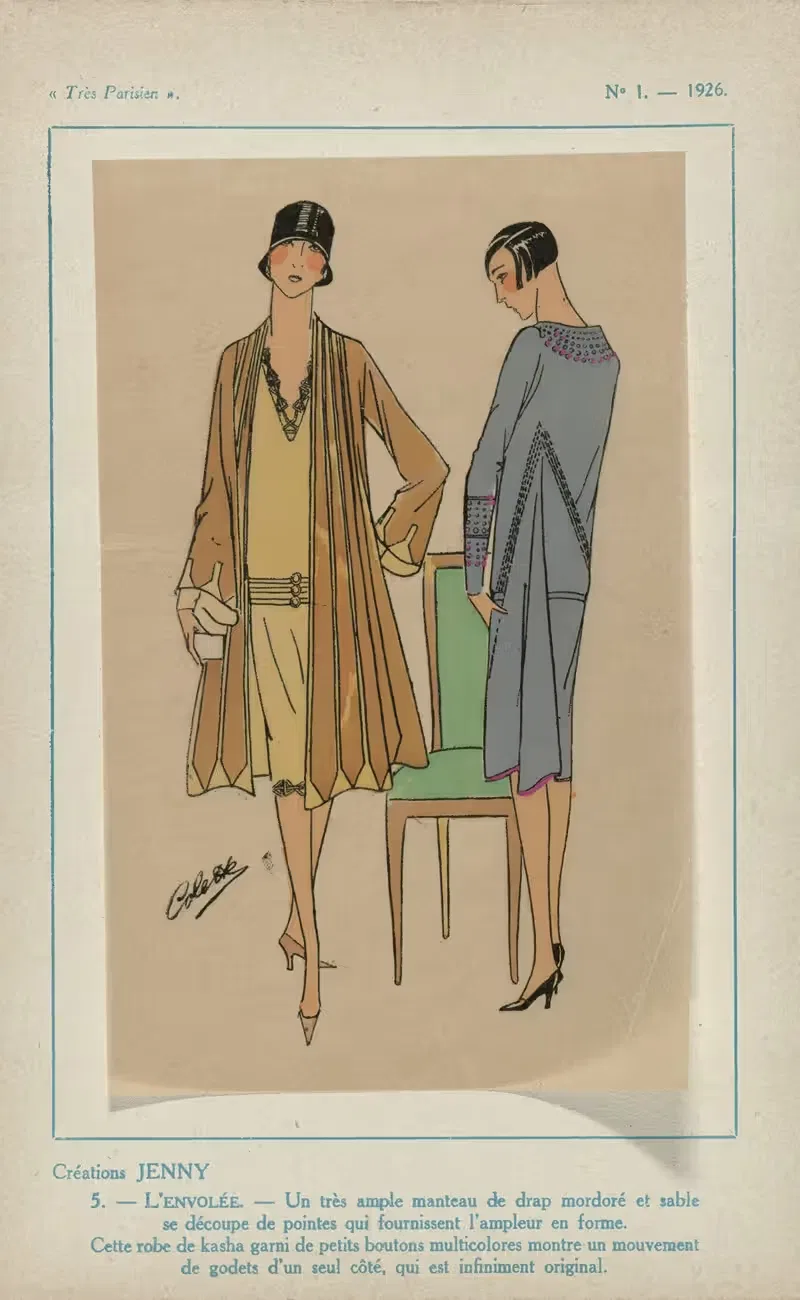 Créations Jenny – L'envolée by G-P. Joumard, 1926 — digital art print download