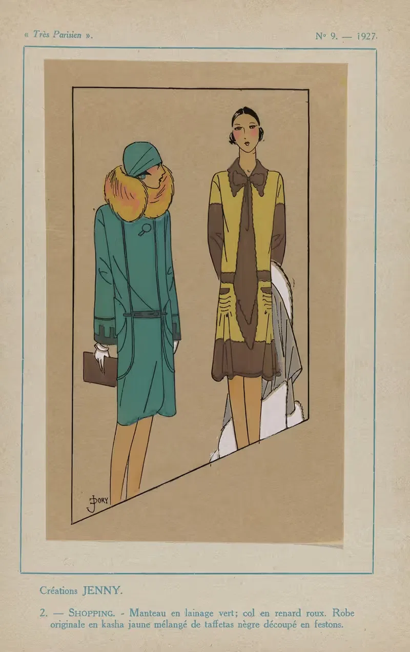 Créations Jenny by G-P. Joumard, 1927 — digital art print download