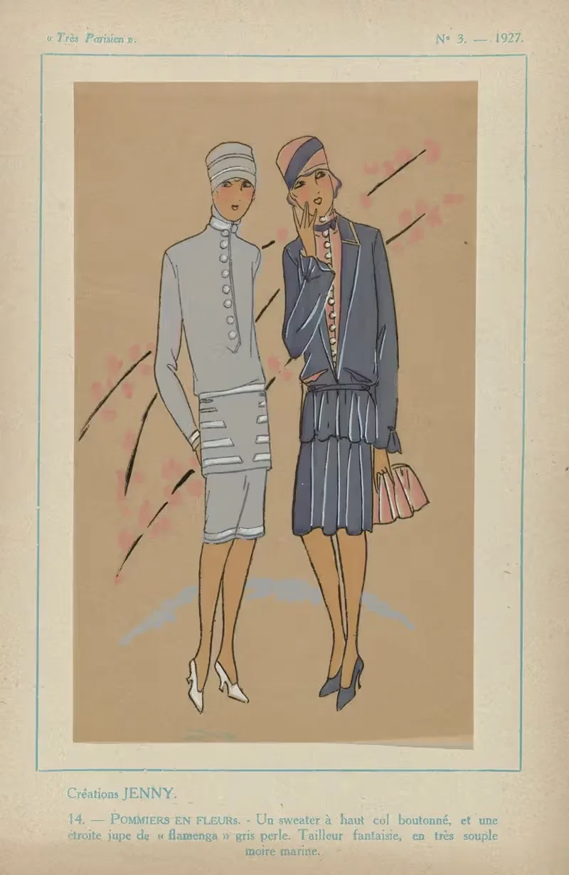 Créations Jenny by G-P. Joumard, 1927 — digital art print download