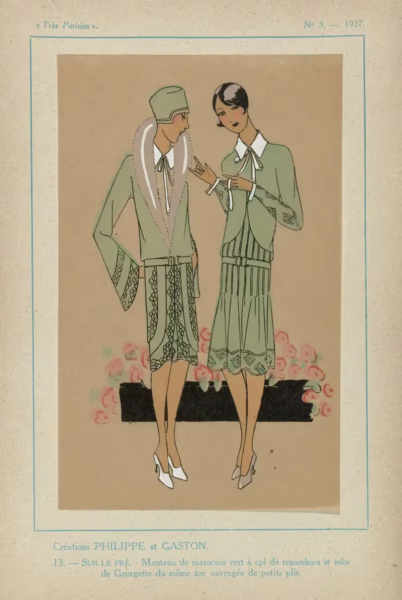 Творения Филиппа и Гастона – На лугу by Ж.-П. Жумар, 1927 — digital art print download