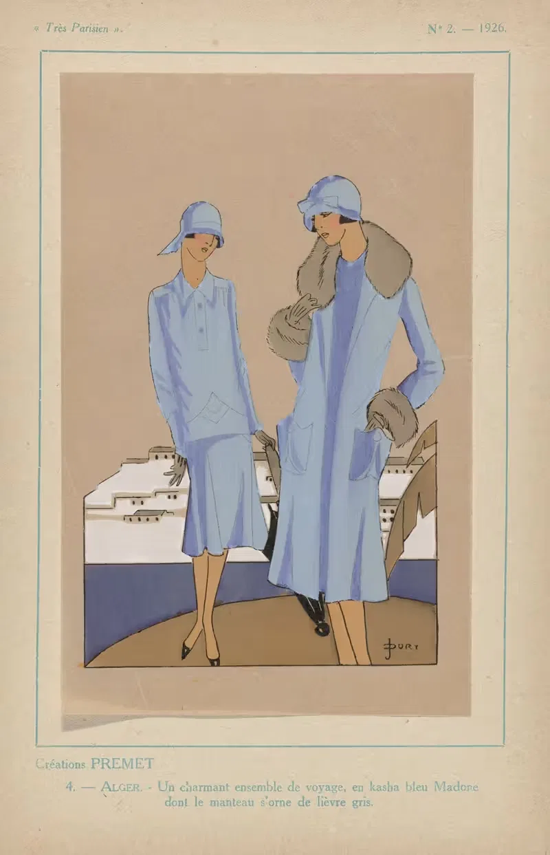 Творения Премет – Алжир by Ж.-П. Жумар, 1926 — digital art print download
