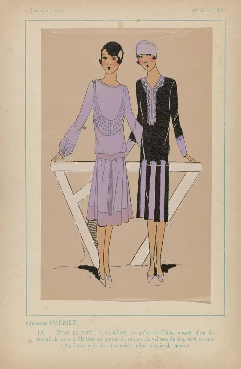 Творения Преме – Для Чая by Ж.-П. Жумар, 1926 — digital art print download