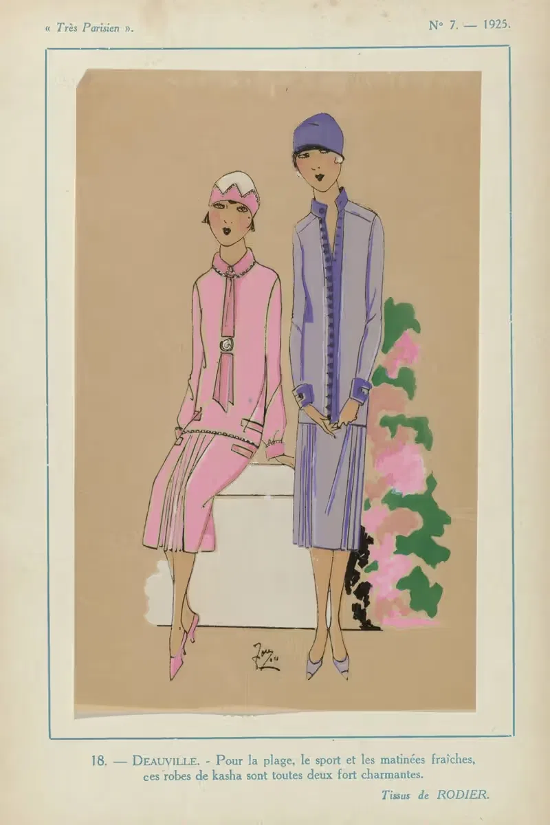 Довиль by Ж.-П. Жумар, 1925 — digital art print download