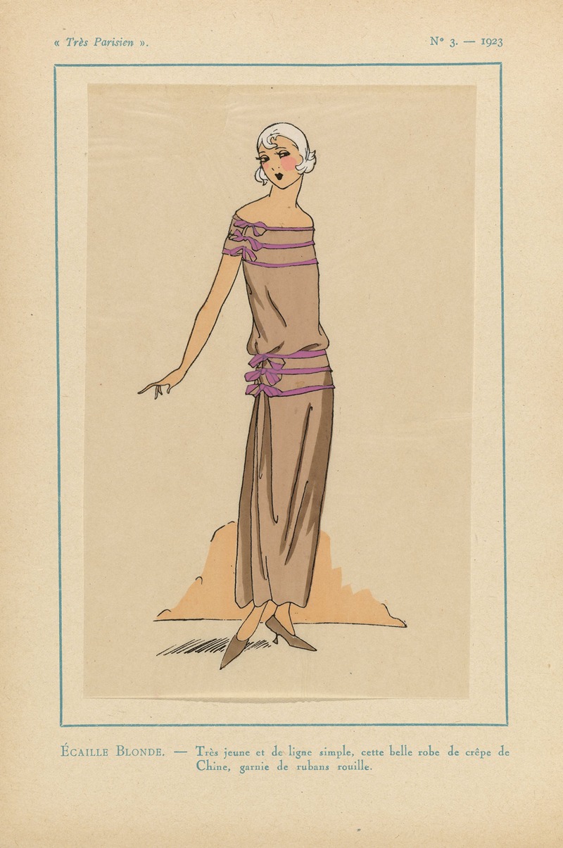 Блондинистая чешуя by Ж.-П. Жумар, 1923 — digital art print download