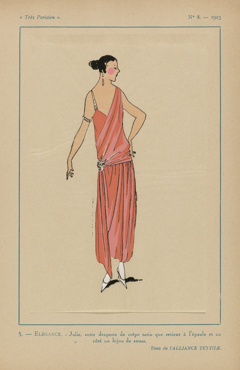 Elégance by G-P. Joumard, 1923 — digital art print download