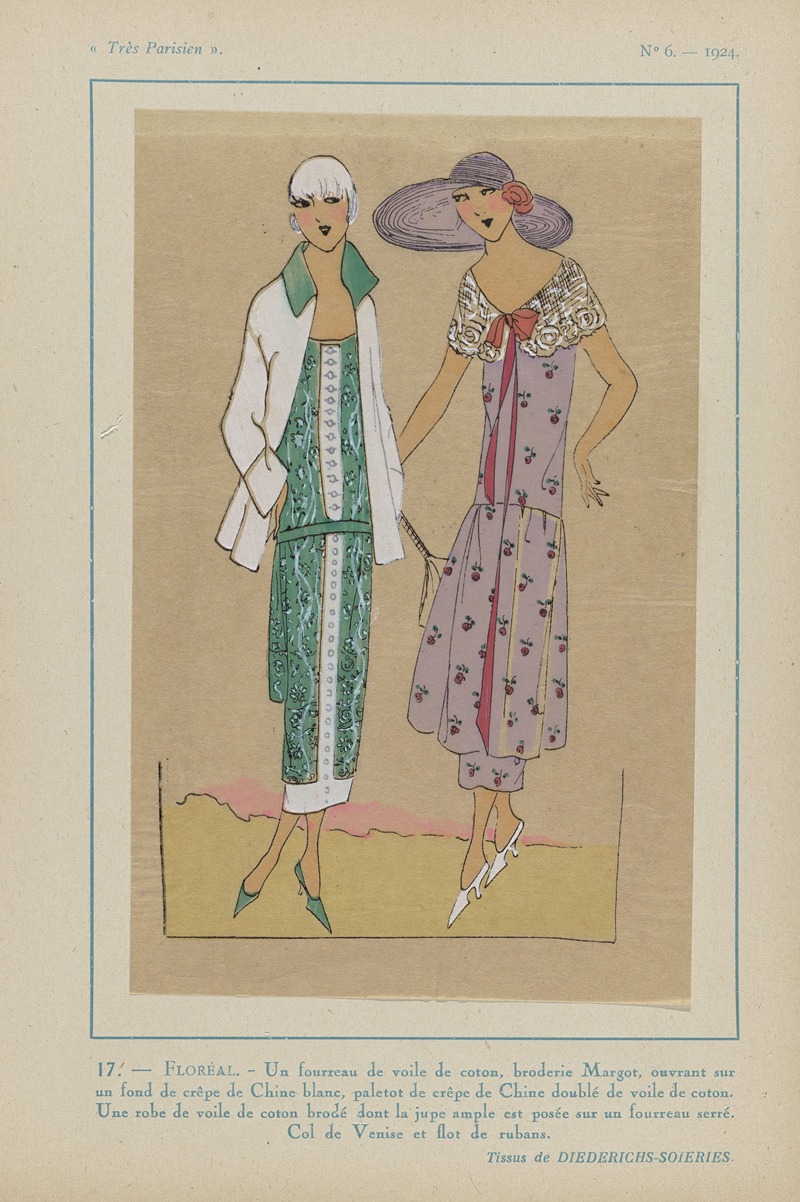 Флореаль by Ж.-П. Жумар, 1924 — digital art print download