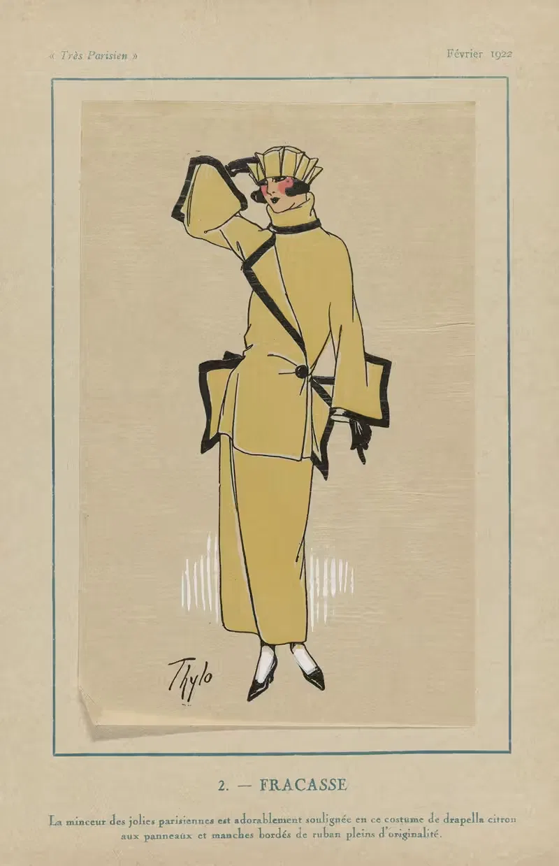 Fracasse by G-P. Joumard, 1922 — digital art print download