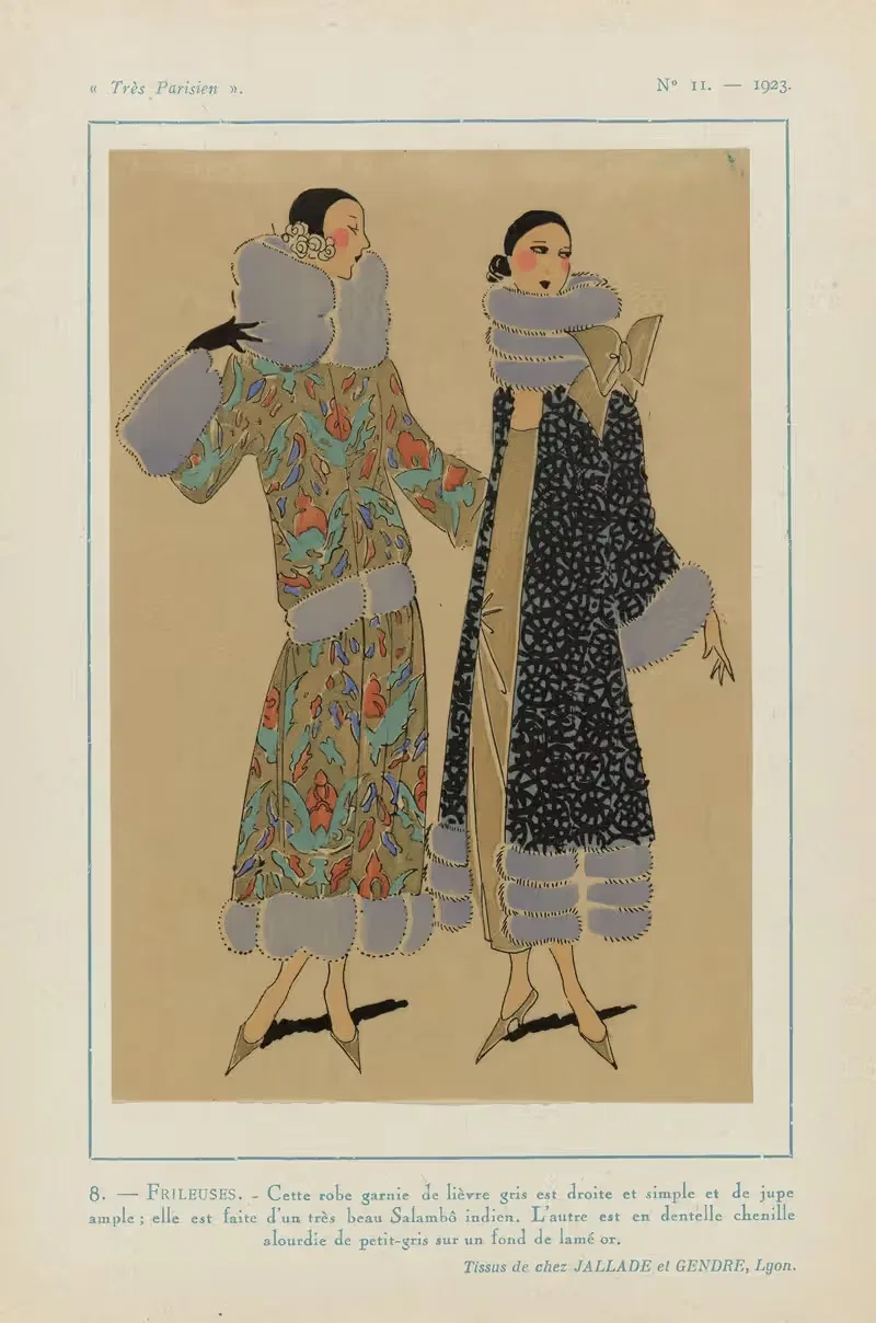 Frileuses by G-P. Joumard, 1923 — digital art print download