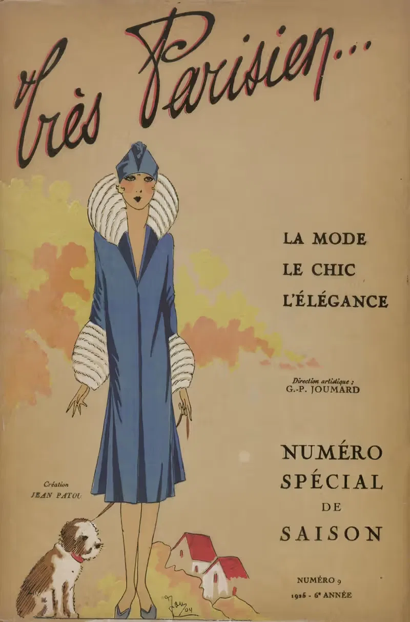 Мода, шик, элегантность by Ж.-П. Жумар, 1925 — digital art print download