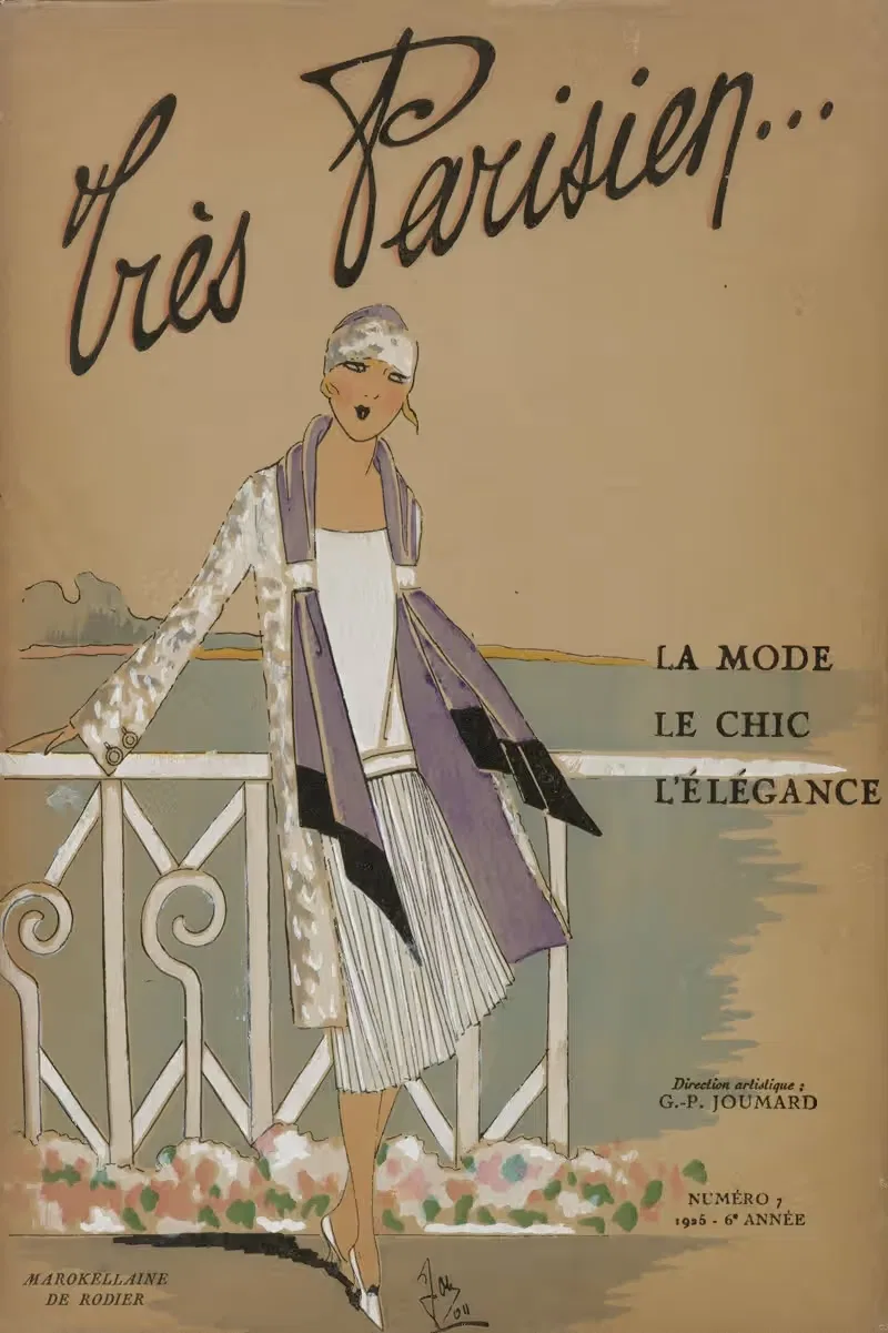 La Mode Le Chic L'élégance by G-P. Joumard, 1925 — digital art print download
