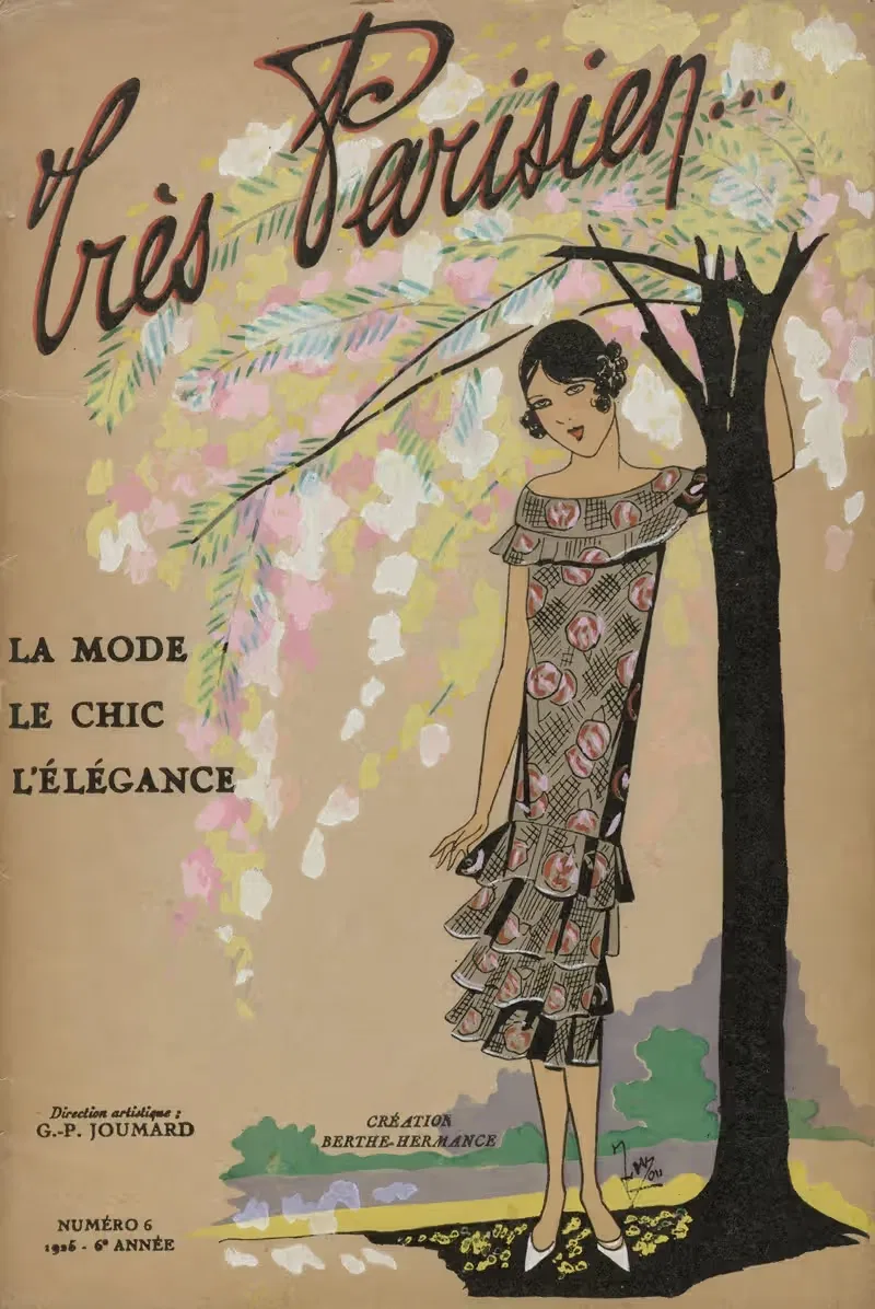 La Mode Le Chic L'élégance by G-P. Joumard, 1925 — digital art print download