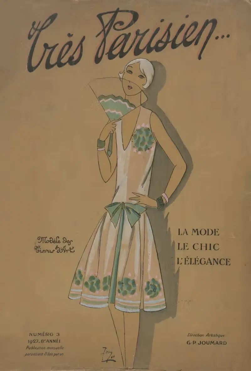 La Mode Le Chic L'élégance by G-P. Joumard, 1927 — digital art print download