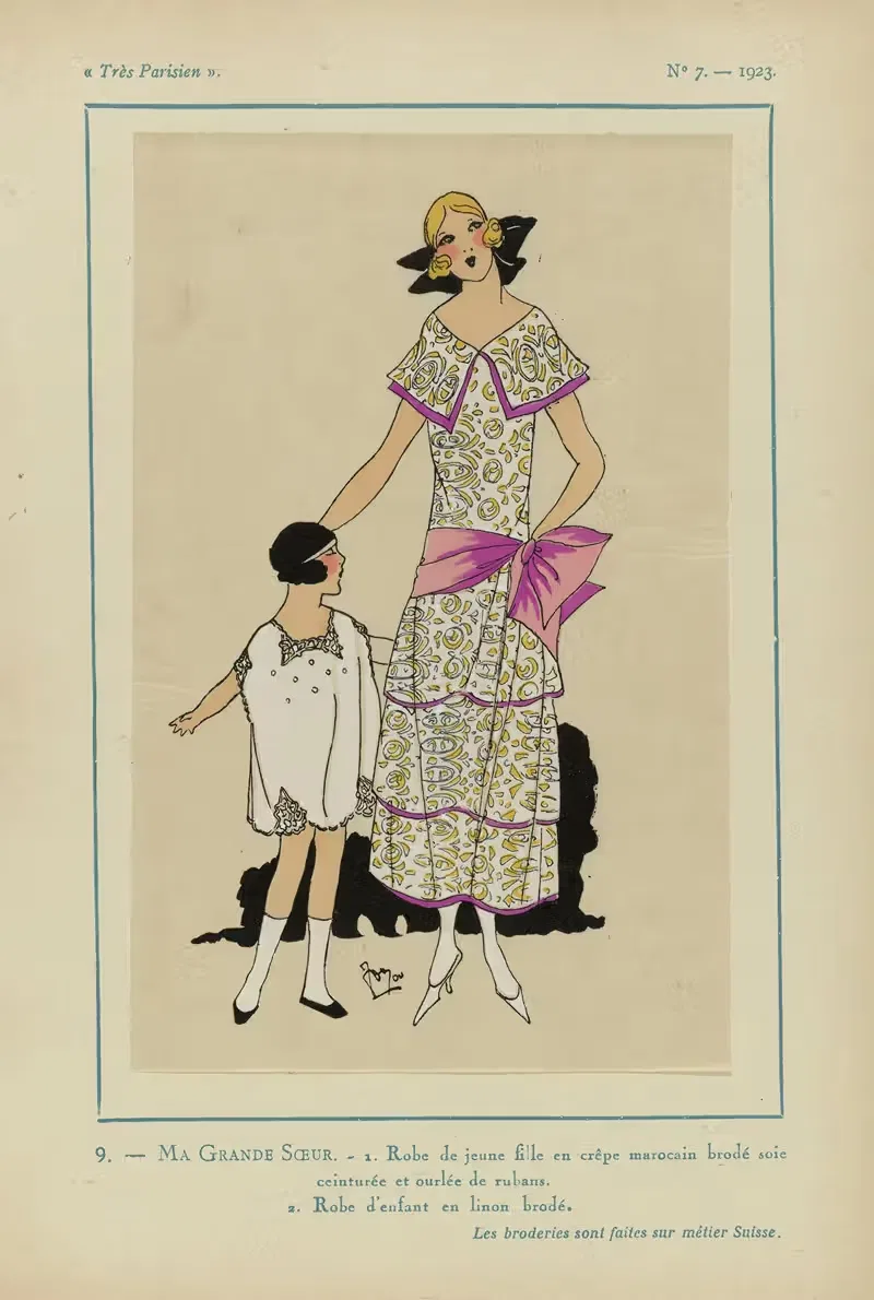 Моя старшая сестра by Ж.-П. Жумар, 1923 — digital art print download