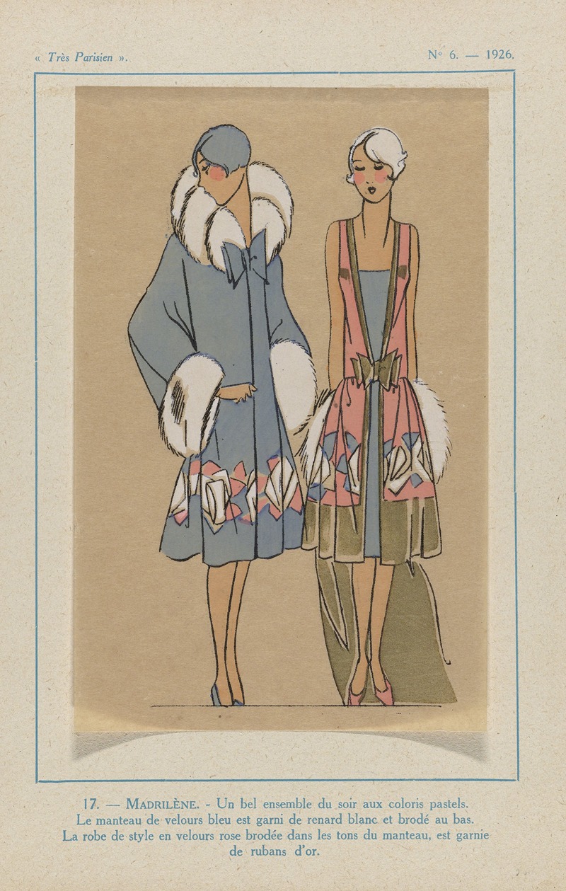 Мадрилена by Ж.-П. Жумар, 1926 — digital art print download