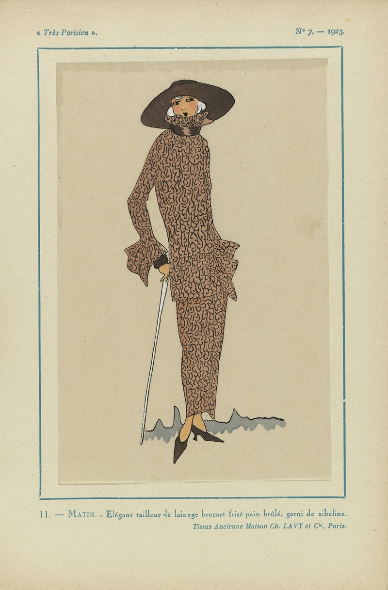Утро by Ж.-П. Жумар, 1923 — digital art print download