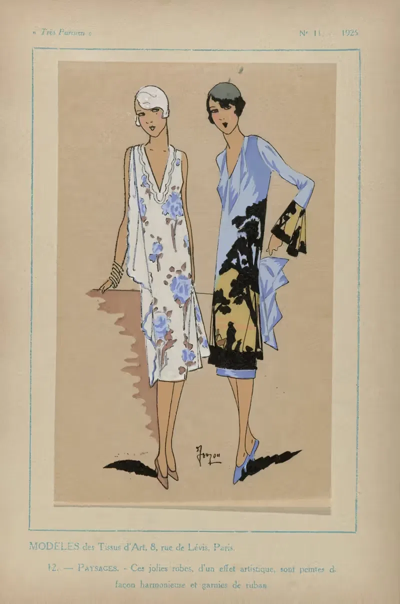 Modeles Des Tissus D'art – Paysages — G-P. Joumard