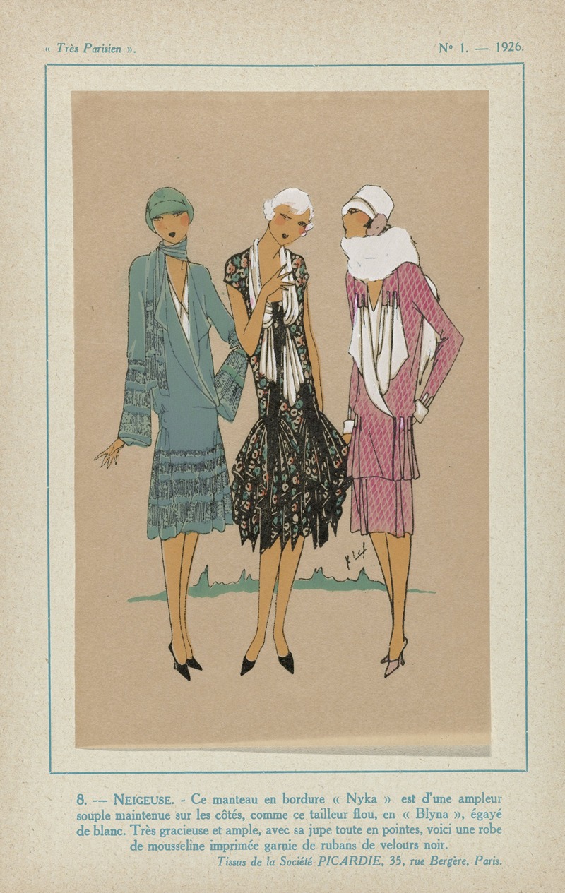 Снежная by Ж.-П. Жумар, 1926 — digital art print download