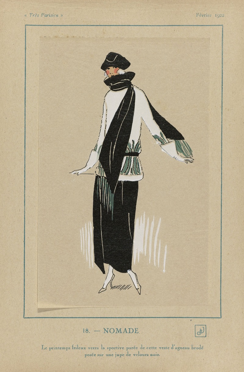 Nomade by G-P. Joumard, 1922 — digital art print download