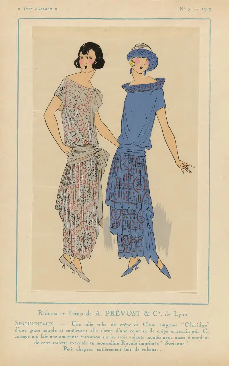 Rubans Et Tissus De A. Prévost..Sentimentales — G-P. Joumard