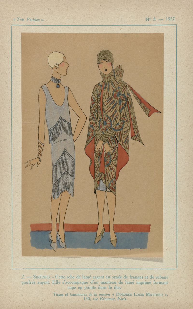 Сирин by Ж.-П. Жумар, 1927 — digital art print download