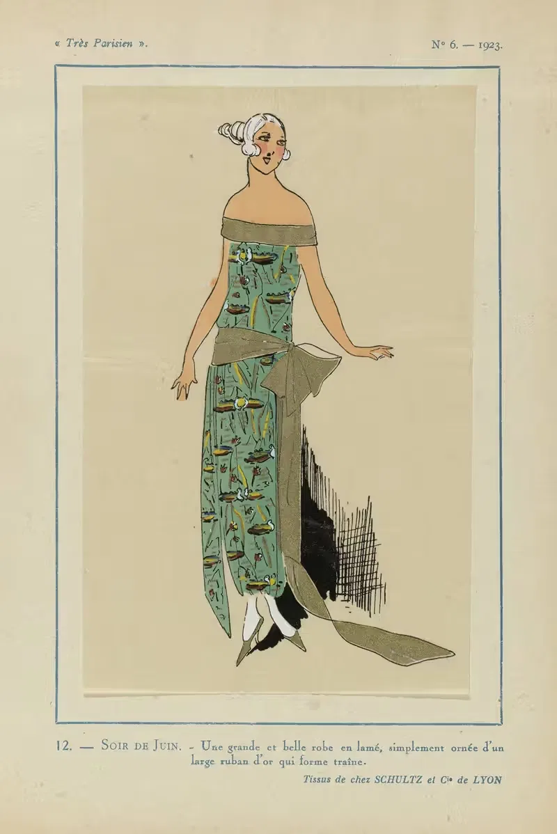Soir de Juin by G-P. Joumard, 1923 — digital art print download