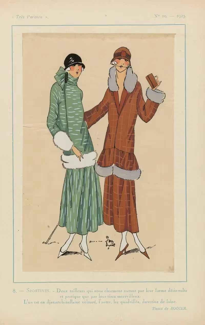 Sportives by G-P. Joumard, 1923 — digital art print download