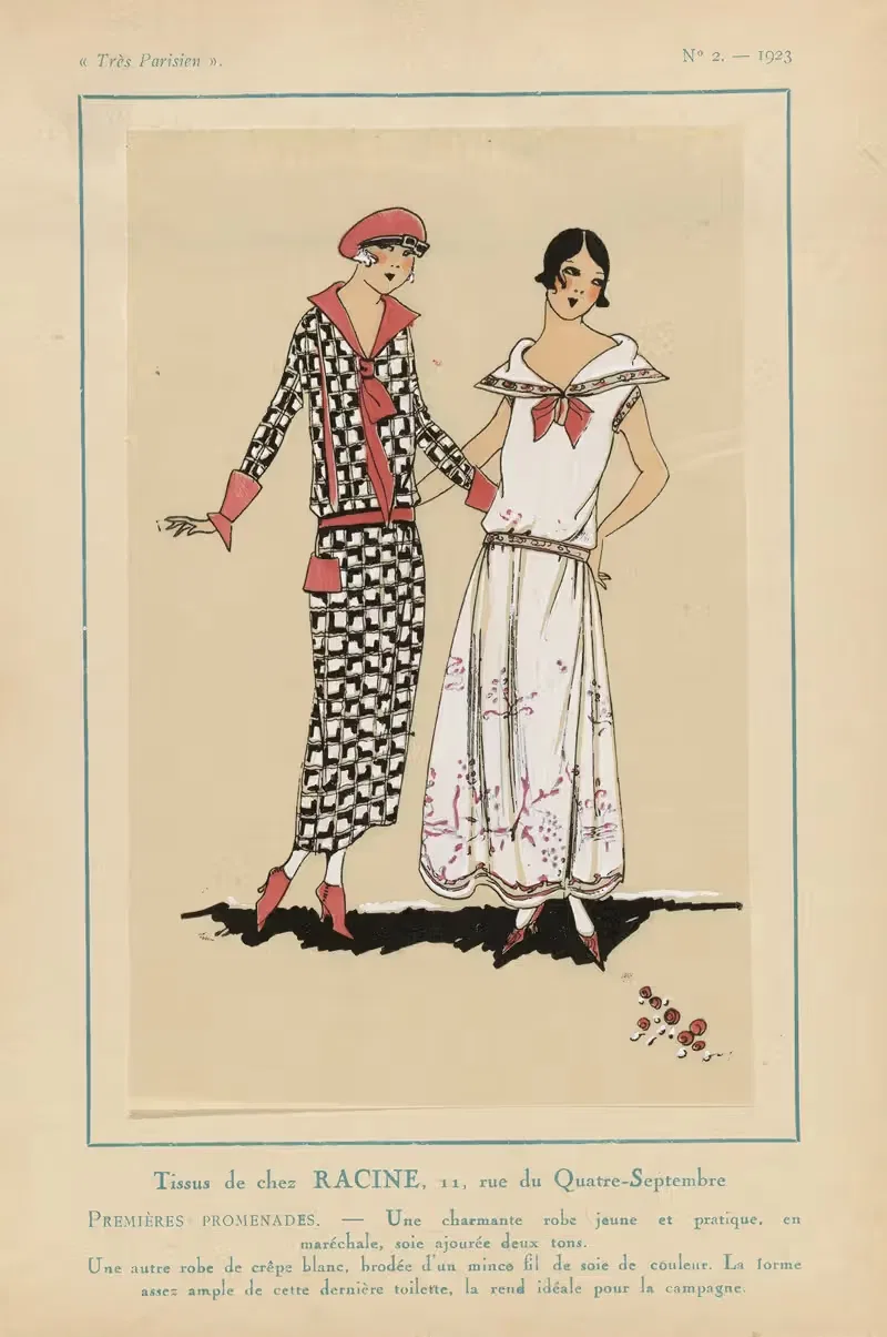 Ткани от Расина by Ж.-П. Жумар, 1923 — digital art print download