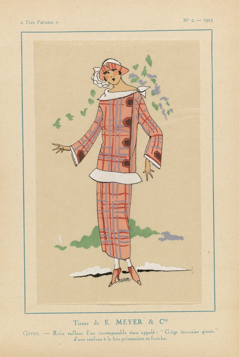 Ткани E. Мейера и Ко. by Ж.-П. Жумар, 1923 — digital art print download