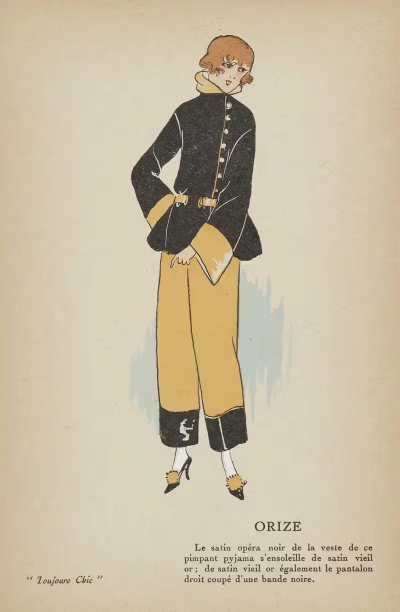 Всегда шикарно, Легкие наряды – Оризе by Ж.-П. Жумар, 1921-1922 — digital art print download