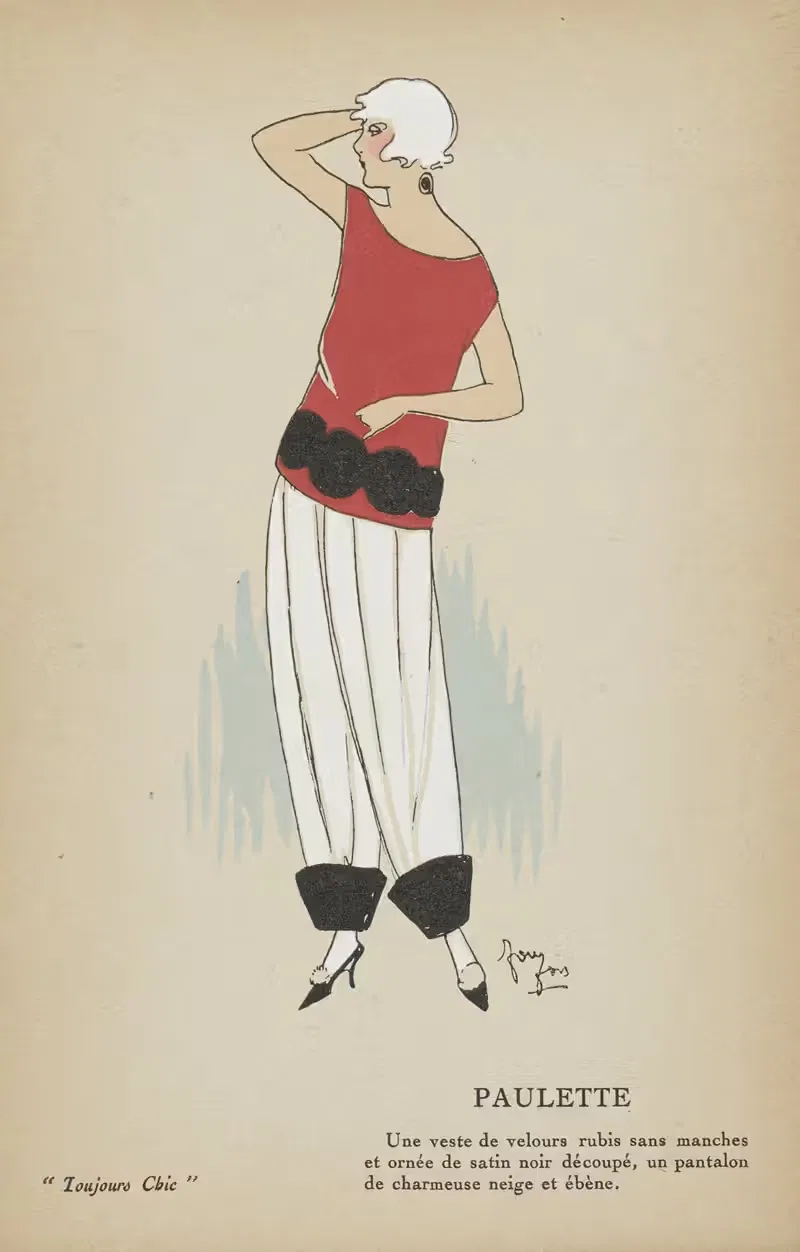 Всегда шик, Раздевалки – Полиетта by Ж.-П. Жумар, 1921-1922 — digital art print download